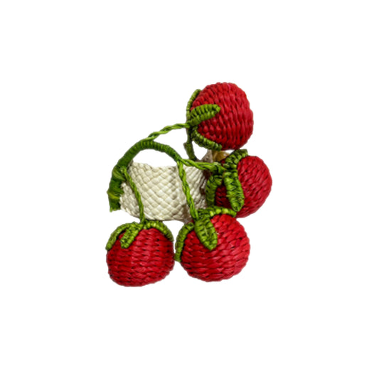 Pomodori Iraca Napkin Rings