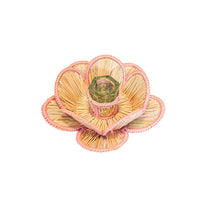 Flora Candle Holder in Pink