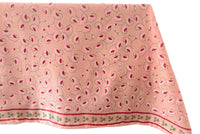 La Leccia Tablecloth in Dark Pink