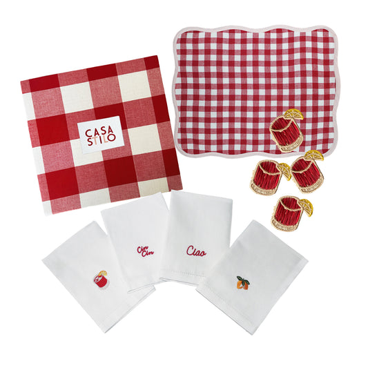 Il Giardino Box Set - Medium Rosso