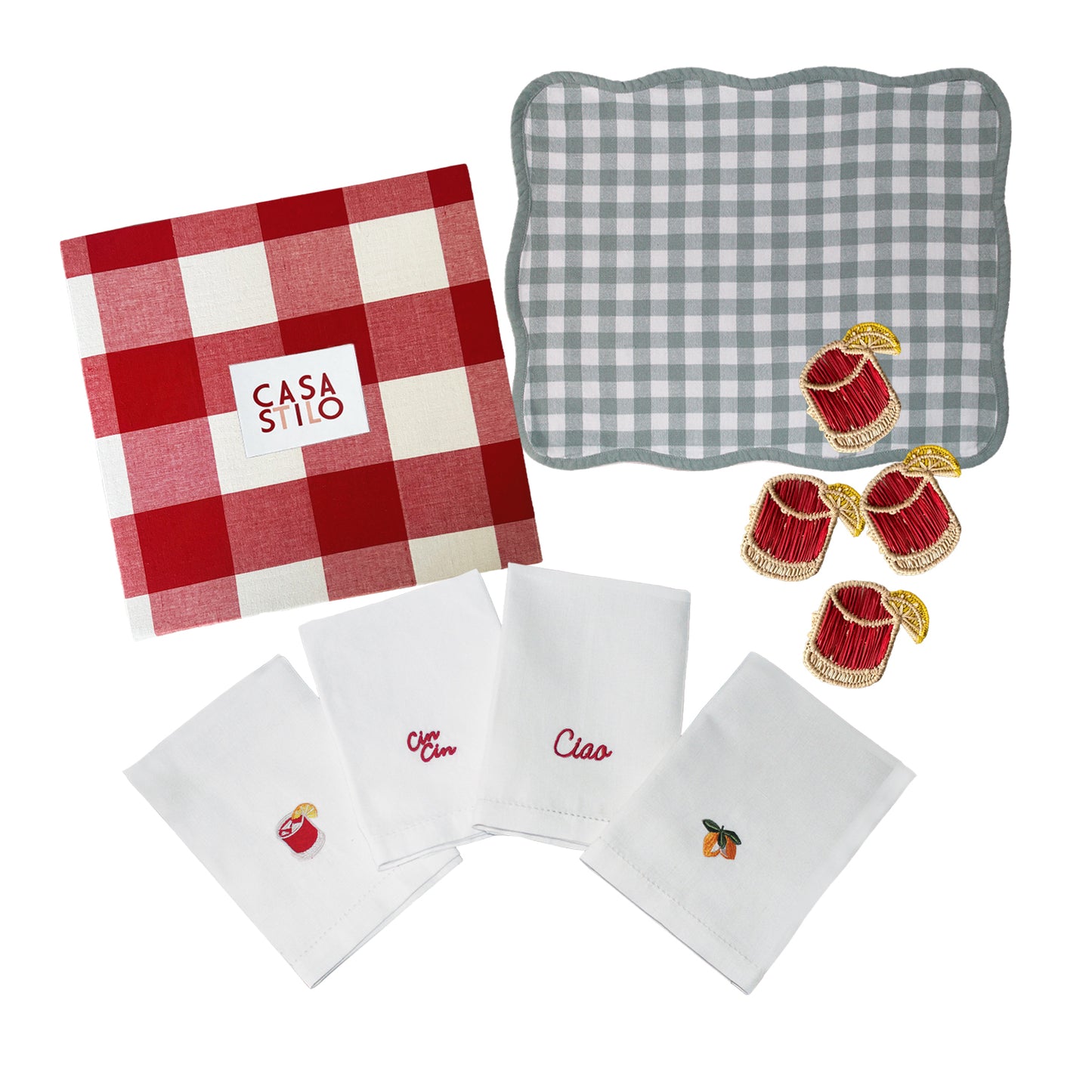 Il Giardino Box Set - Medium Rosso