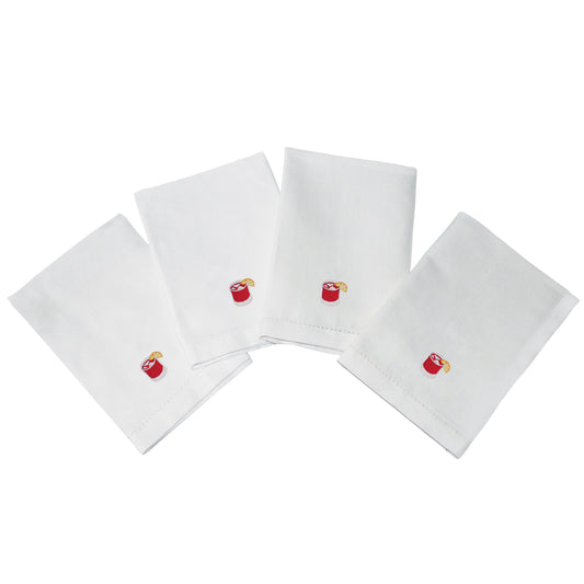 'Negroni' Dinner Napkins (Set of 4)