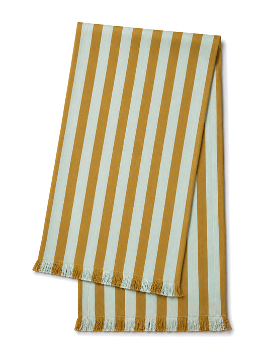 Lido Stripe Table Runner in Sole