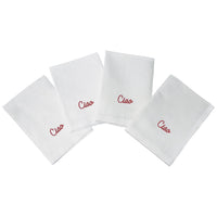 Ciao Dinner Napkins (Set of 4)