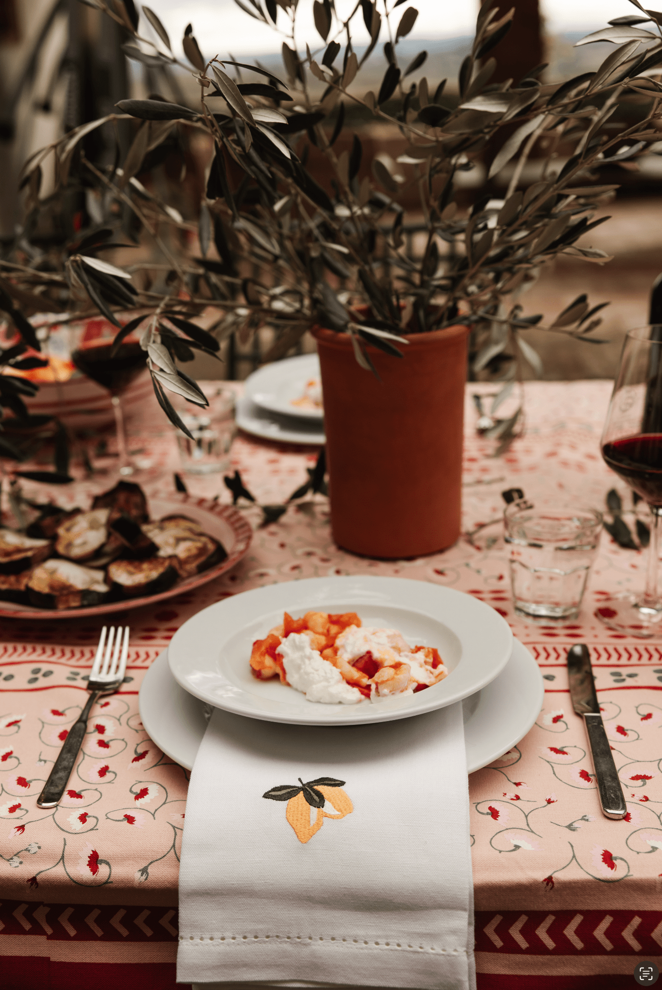 Giardino Dinner Napkins (Set of 4) - Casa Stilo