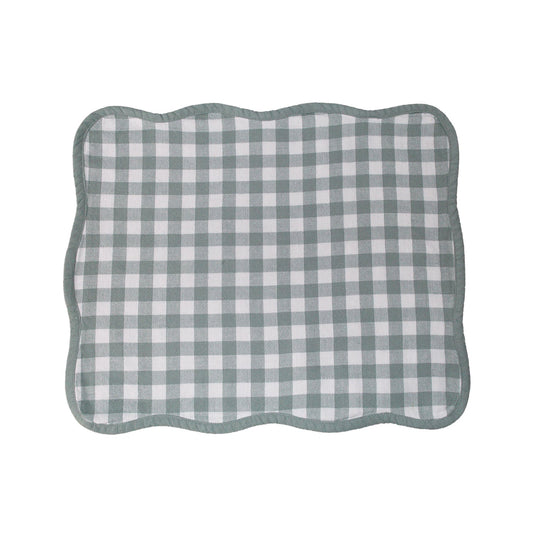 Italian-inspired reversible placemat in natural cotton
