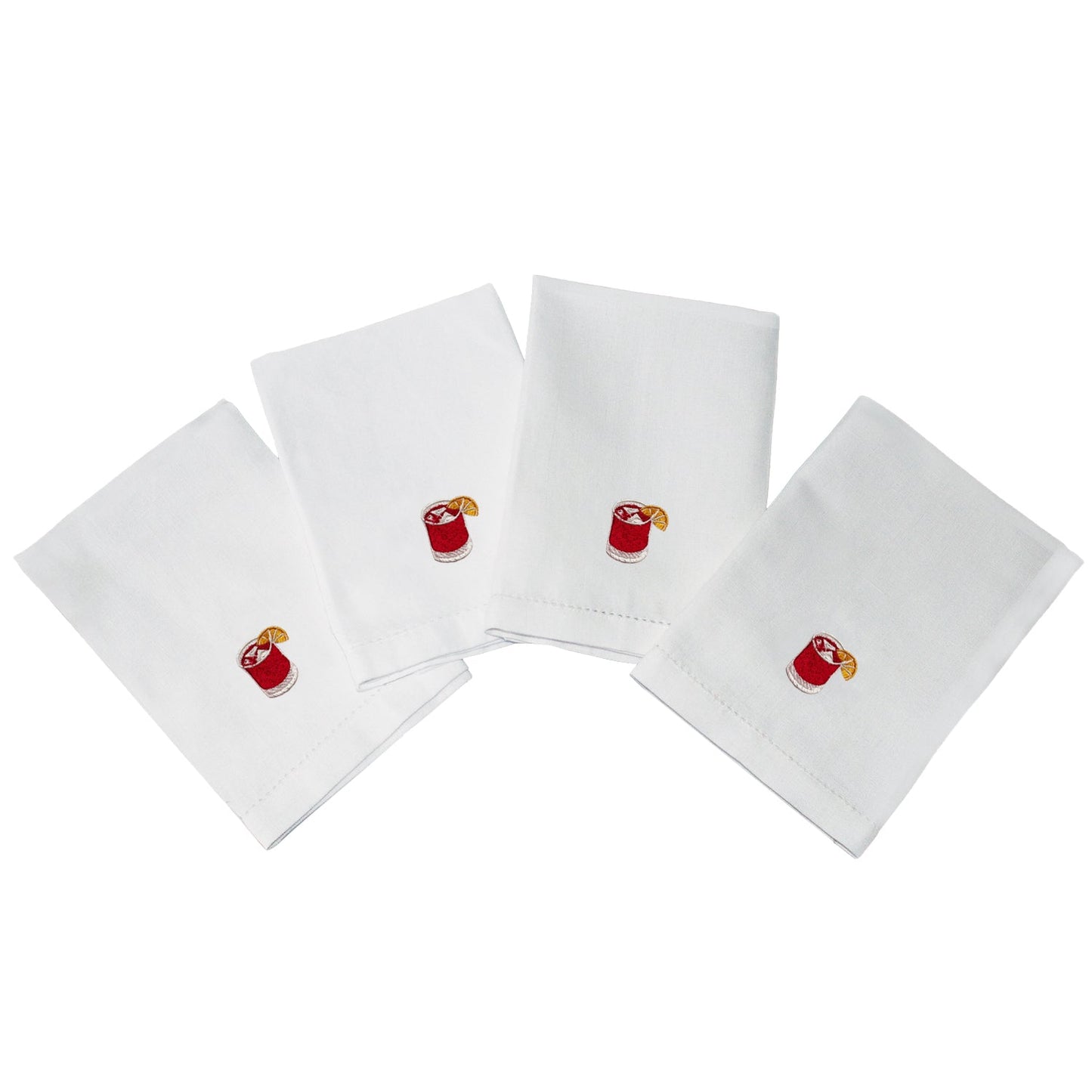 'Negroni' Dinner Napkins in Cotton/Linen (Set of 4) - Casa Stilo