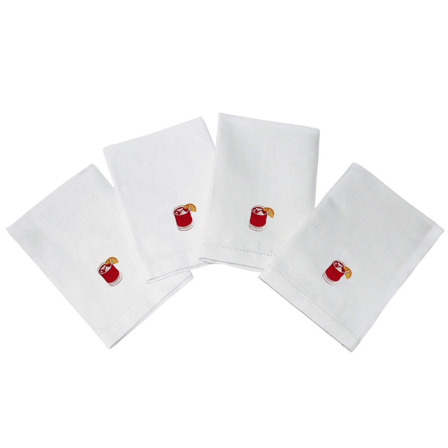 'Negroni' Dinner Napkins in Cotton/Linen (Set of 4) - Casa Stilo