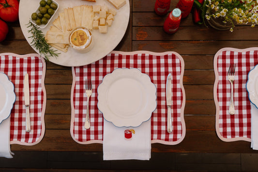 'Negroni' Dinner Napkins (Set of 4) - Casa Stilo