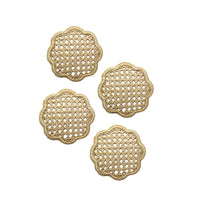 Iraca Flora Coasters - Set of 4 Coasters